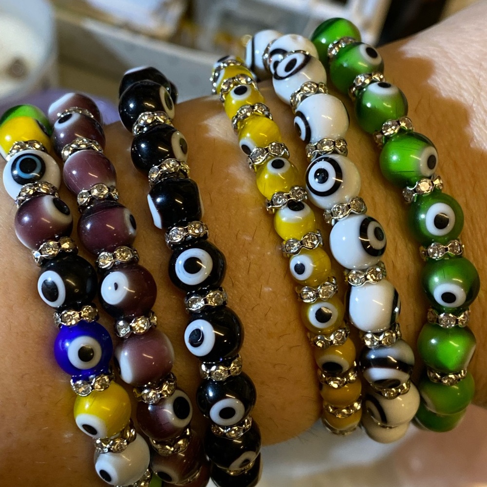 Evil eye bracelets